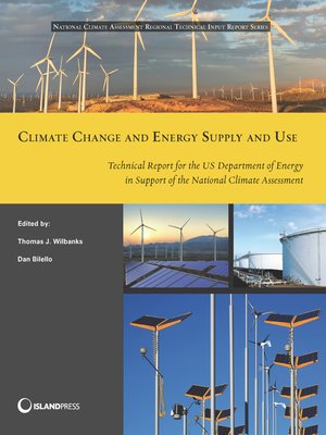 cover image of Climate Change and Energy Supply and Use